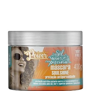 Soul Power Soulshine Máscara Sol, Mar e Piscina 400g