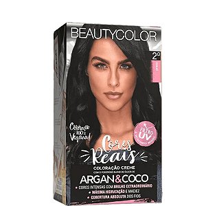 BeautyColor Coloração Permanente Kit 2.0 Preto