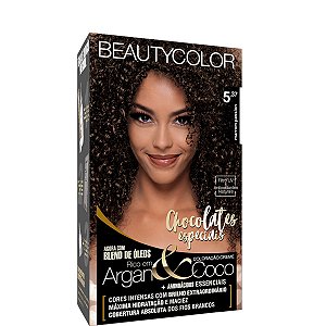 BeautyColor Coloração Permanente Kit 5.37 Marrom Passion