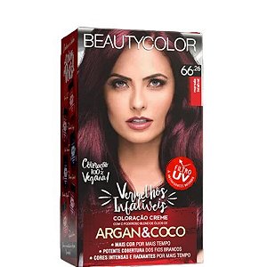 Beautycolor Kit Coloração 66.26 Marsala Infalível Vermelhos Infalíveis
