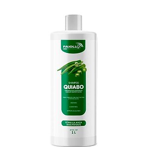 Paiolla Quiabo Shampoo para Cabelo com Raiz Oleosa 1Litro