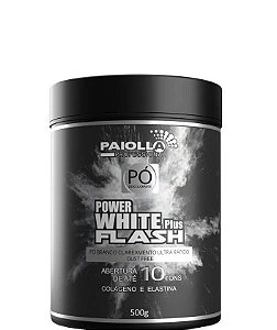 Paiolla Pó Descolorante 10 Tons Power White Plus Flash 500g
