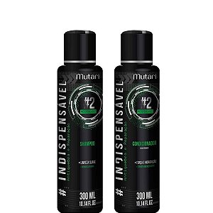 Mutari #2 Indispensável Shampoo e Condicionador Antiquebra 2x300ml