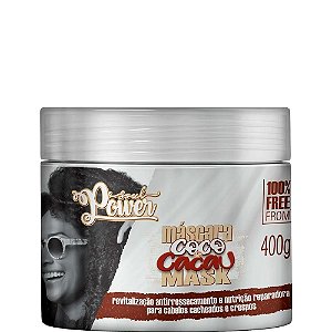 Soul Power Máscara Coco e Cacau Mask Antirressecamento 400g