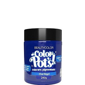 Beauty Color Color Pots Azul Royal Máscara Pigmentante 240g