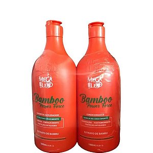 Mega Blend Kit Shampoo + Cond Bamboo Power Force Crescimento 2x1L