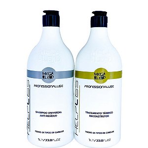 Progressiva Mega Blend Matizadora 1 Litro - iBella Cosméticos