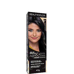 Tinta Beauty Color Coloração 3.0 Castanho Escuro 45g Individual