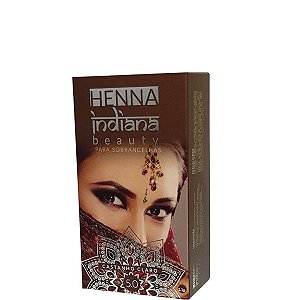 Indiana Beauty Henna para Sobrancelha Castanho Claro 5.0 - 1.1g