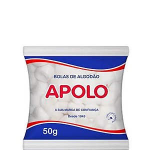 Algodão Apolo Bola 50g Algodão Puro