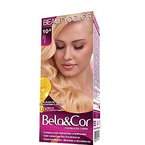 Beauty Color Bela&Cor Coloração Creme 10.0 Louro Claríssimo