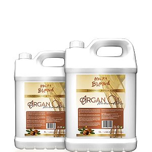 Maxy Blend Shampoo e Condicionador Argan Oil Ultra Hidratante 5 Litros