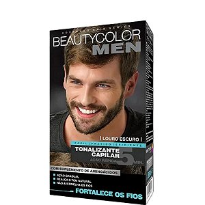 Beautycolor Men Kit Tonalizante Capilar Sem Amônia Louro Escuro
