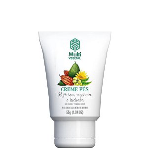 Multi Vegetal Creme Para Pés Hidratante e Refrescante 55g