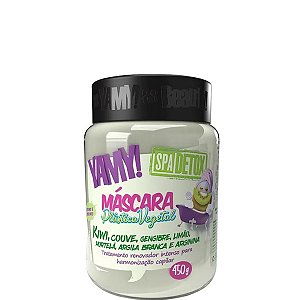 Yamy Spa Detox Máscara Plástica Vegetal Kiwi 450g