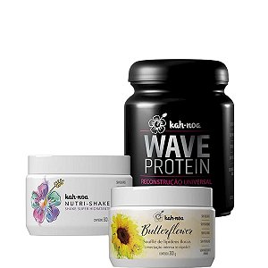 Kah-Noa Nutri-Shake + Butterflower + Wave Protein Kit Cronograma