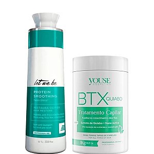 Progressiva Let Me Be 1litrol + B-tox De Quiabo 1kg