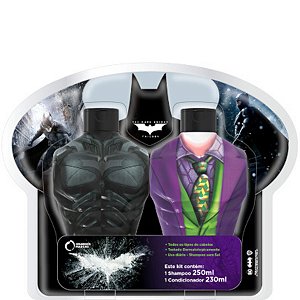 Bebê Natureza Kids Shampoo Batman 250ml + Cond Coringa 230ml