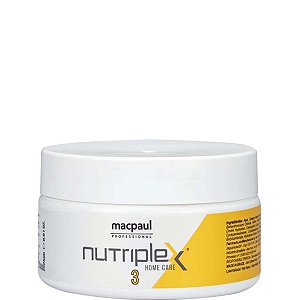 Macpaul Máscara Nutriplex 3 Reconstrução Capilar Home Care – 250g