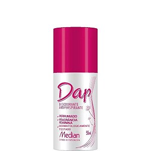 Median Dap Desodorante Antiperspirante Roll On Feminino 55g
