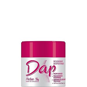 Median Dap Desodorante Feminino Antiperspirante Creme Pote 55g