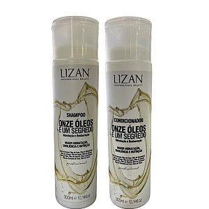 Lizan Onze Óleos e Um Segredo Kit Shampoo + Condicionador 2x300ml