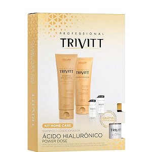 Itallian Trivitt Kit Home Care Ácido Hialurônico 4 Itens