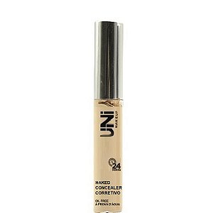 Uni Makeup Naked Concealer Corretivo Oil Free Á Prova D’Água C01 - 12ml