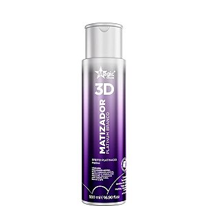 Magic Color Matizador 3D Platinum Branco Platinado 500ml