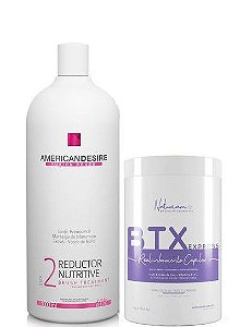 American Desire Fusion Brush Progressiva Step 2 + Btx Naturiam Blond 2x1L