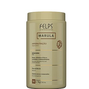 Felps Marula Máscara de Hipernutrição Nutrição Capilar 1kg