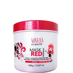 Maria Escandalosa Máscara Red Matizador Vermelho 500g