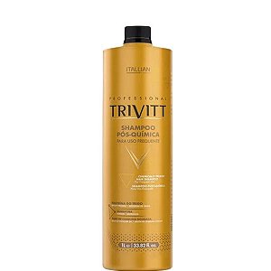 Itallian Trivitt Shampoo Pós Química Uso Frequente 1 Litro