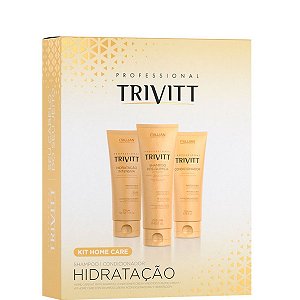 Itallian Trivitt Kit Home Care Manutenção Pós Química Hidratação Intensiva 3 itens