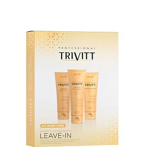 Itallian Trivitt Kit Home Care Manutenção Pós Química Com Leave-in 3 itens