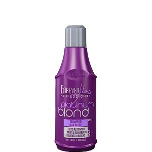 Forever Liss Platinum Blond Shampoo Matizador Blueberry 300ml