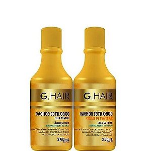 G.Hair Cachos Estilosos Shampoo e Creme de Pentear 2x250ml OUTLET