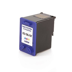 Cartucho de Tinta Colorido Compatível HP 28 C8728AB 12ml Alta Capacidade - Economia e Qualidade para Impressoras HP