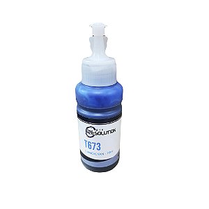 Tinta Epson Refil Pro T673220 Ciano 70ml L800 L805 L810 L850 L1800