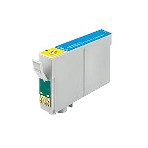 Cartucho de Tinta Ciano Pro Resolution Epson T133220 T133 TX120 TX135 TX320F TX125 8ml Compatível