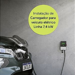 Instalação de Carregadores para Veículos elétricos - Bifásicas/Monofásicas - Linha 7,4 kW