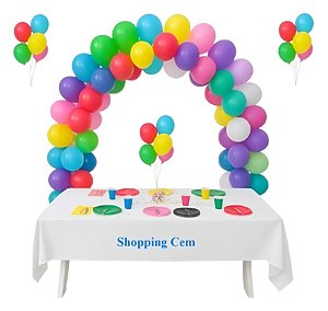 Toalha de Mesa de Tnt 2,10m X 1,40m Para Festa Aniversário - Mesa do Bolo - Principal