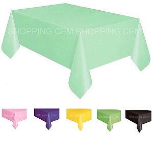 Toalha de Mesa de TNT 1,20m x 1,40m Para Festa de Aniversário  - Infantil - Retangular Colorida