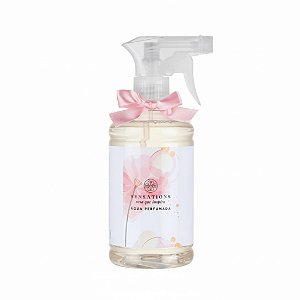 Água Perfumada Facilitador Para Passar Roupas e Perfumar Ambientes Rosa Que Inspira 500ML