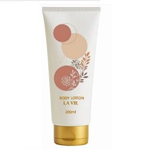 BODY LOTION 200ML LA VIE - Toque Suave e Hidratação Intensa
