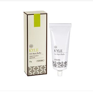 GEL APÓS BARBA 70G KYLE - Acalmar Hidratar e Proteger a Pele
