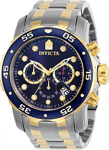 Relógio Invicta Pro Diver 0077 Masculino Azul 48mm