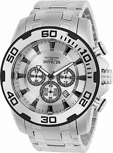 Relógio Invicta Pro Diver 22317 Quartzo 50mm Prateado