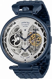 Relógio Invicta Objet D Art 38383 Automático Azul Escuro 46mm