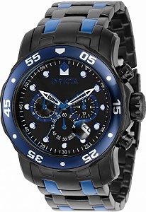 Relógio Invicta Pro Diver 37690 Preto com Azul 48mm